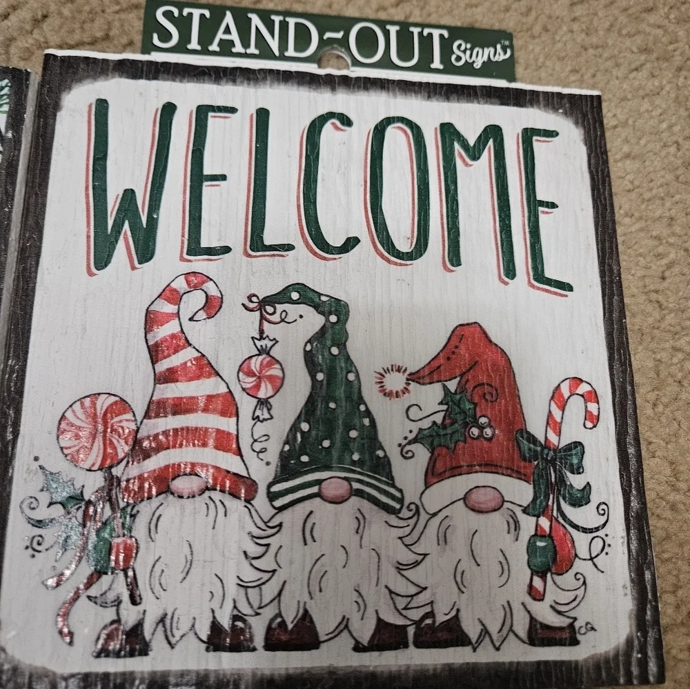 Set Of 4 Holiday Yard/plant Pokes!